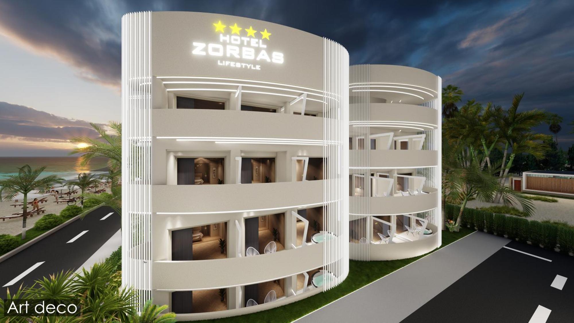 Zorbas Lifestyle Hotel Georgioupoli Ngoại thất bức ảnh