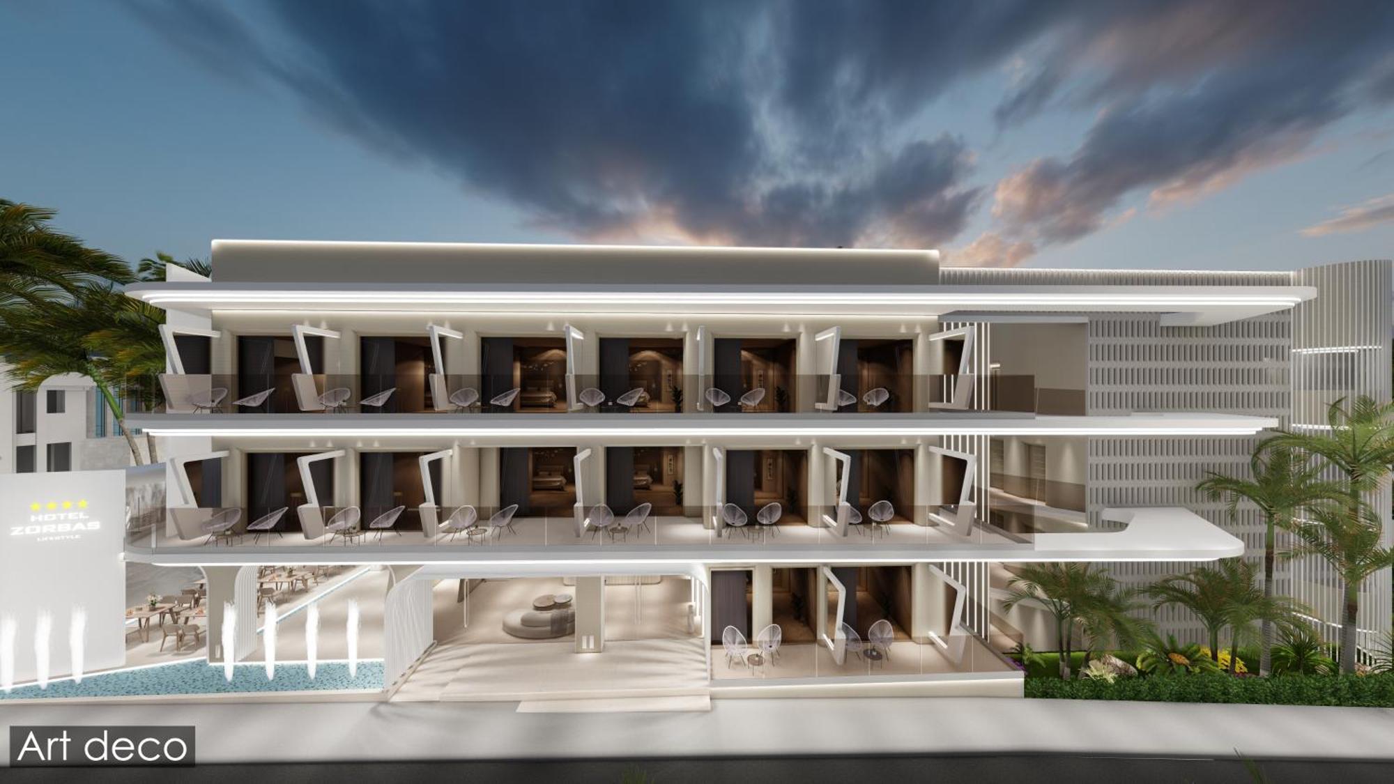 Zorbas Lifestyle Hotel Georgioupoli Ngoại thất bức ảnh